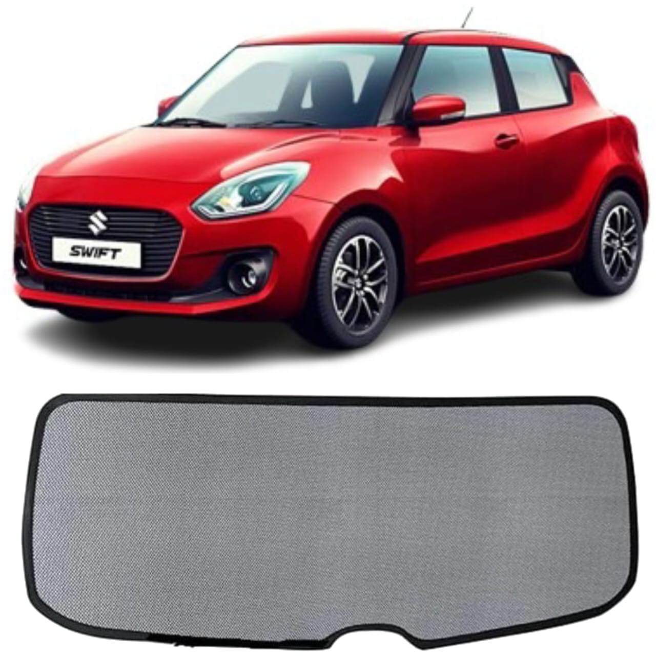 Car Dicky Window Sunshades for Swift (12-17)