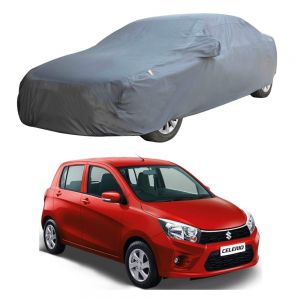 Body Cover for Celerio Water Resistant Polyester Fabric with Mirror Pocket Slots_Grey 